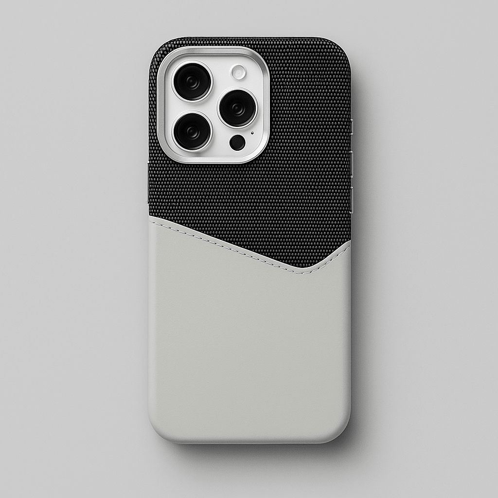 Cover iPhone in Pelle Vero con Porta Carte e MagSafe