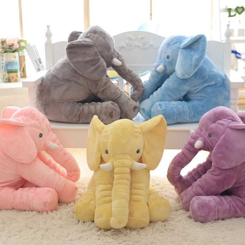 Elephant Plush Pillow for Babies — Soft & Cuddly 60 cm 18