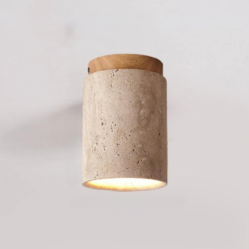 ÉclatPierre LED Recessed Wall Light in Natural Travertine 9