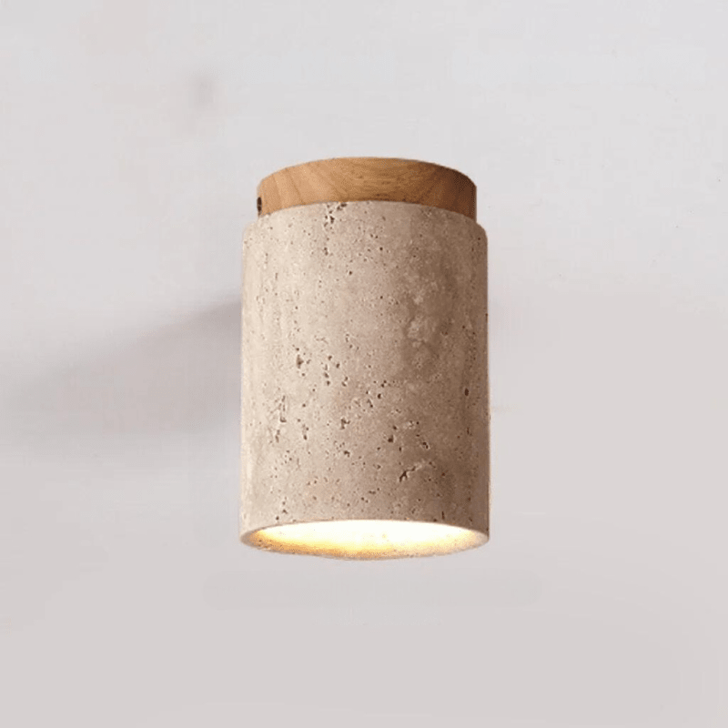 ÉclatPierre LED Recessed Wall Light in Natural Travertine 9