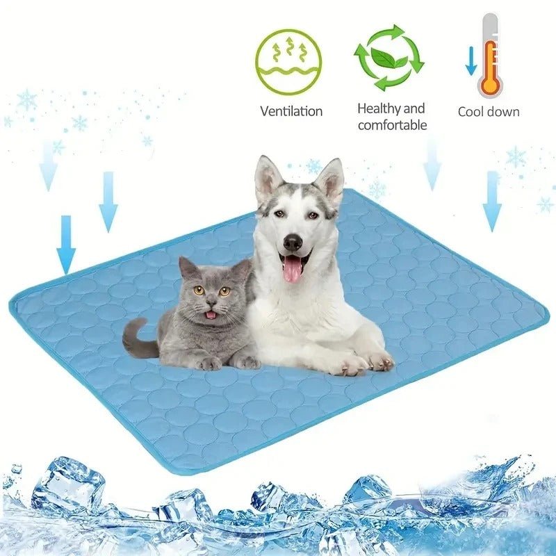 FrostPaw Cooling Pet Mat Blanket for Dogs and Cats — Summer 12