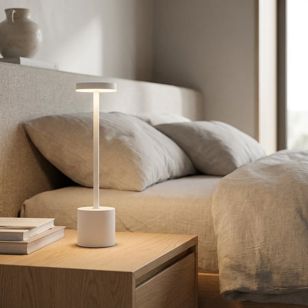 Wireless LED Table Lamp Dimmable — Modern Minimalist Design 13