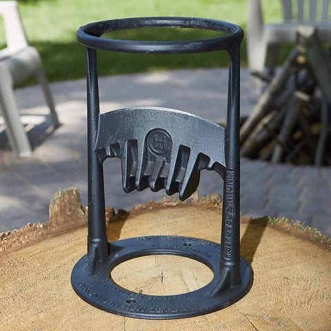 SteadySplit Cast Iron Log Splitter — Safe & Compact Firewood Tool 7