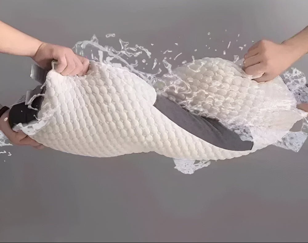 Coussin Orthopédique Cervical avec Massage - Support Ergonomique pour un Sommeil Réparateur