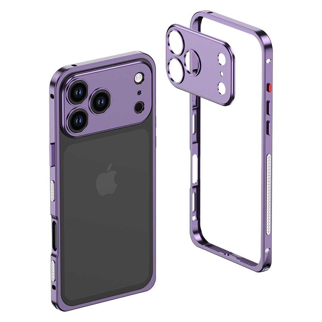 Coque de Téléphone AeroGuard en Aluminium MagSafe - Fine et Robuste