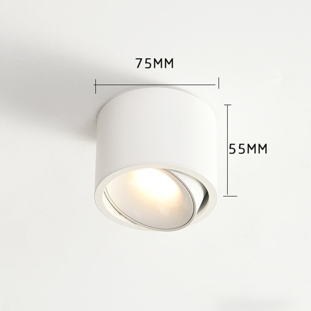 Faretti LED da Incasso in Alluminio Minimalisti per Soffitto