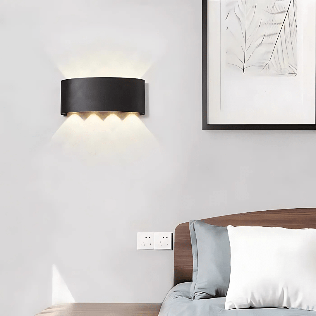 Lampe Murale LED Étanche pour Intérieur et Extérieur - Applique Extérieure au Design Élégant