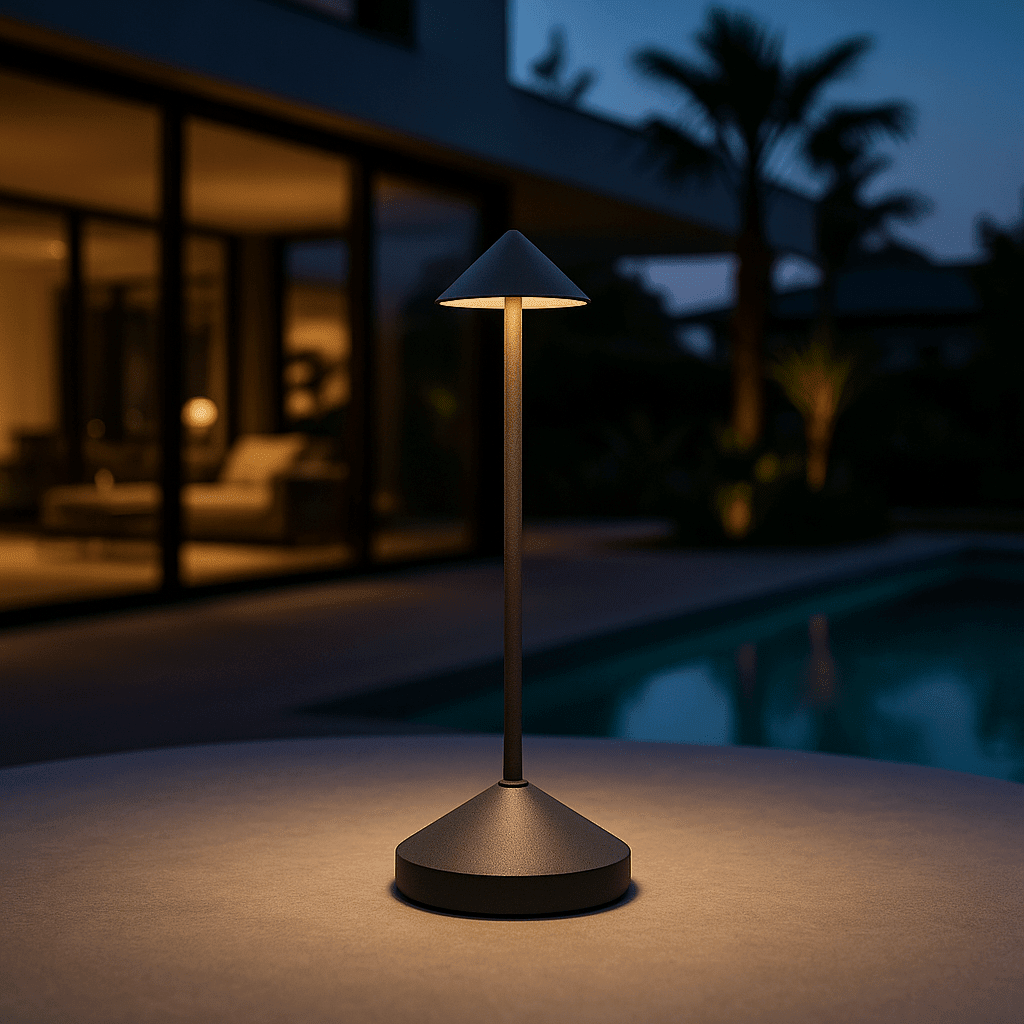 Lampe de Table LED Sans Fil pour Intérieur et Extérieur
