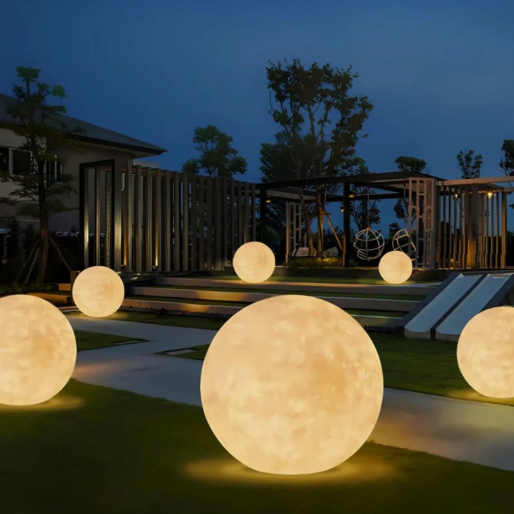 Lampe Sphérique Solaire de Jardin avec Télécommande et 16 Couleurs