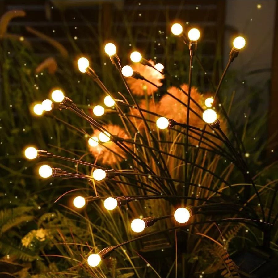 Lampes Solaires LED pour Jardin - Éclairage Écologique et Ambiance Magique