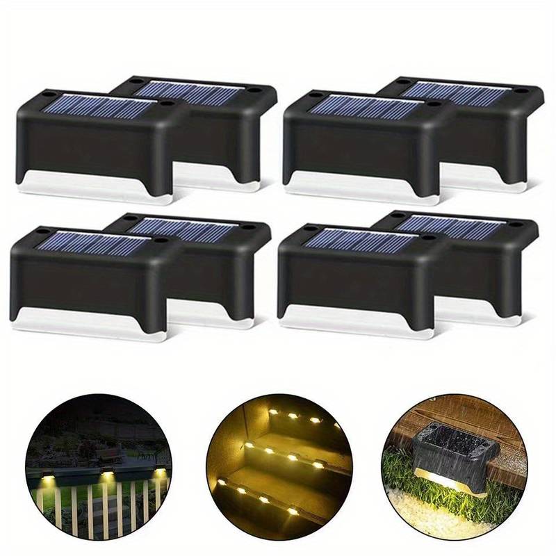 Lampes Murales Solaires LED pour Extérieur - Éclairage Automatique