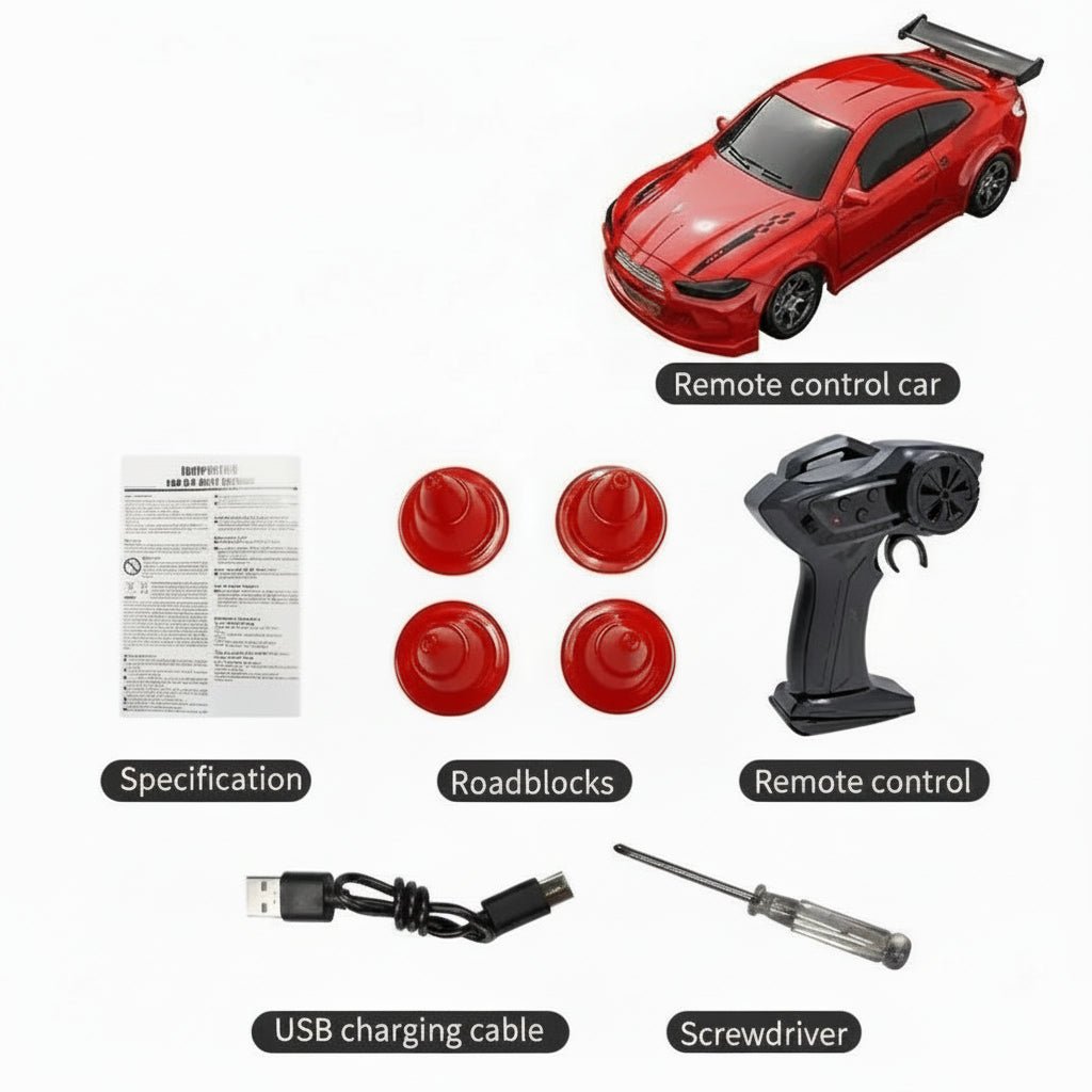 MICRODRIFT 1:64 RC Drift Car — Precision Remote Control Mini Auto 15