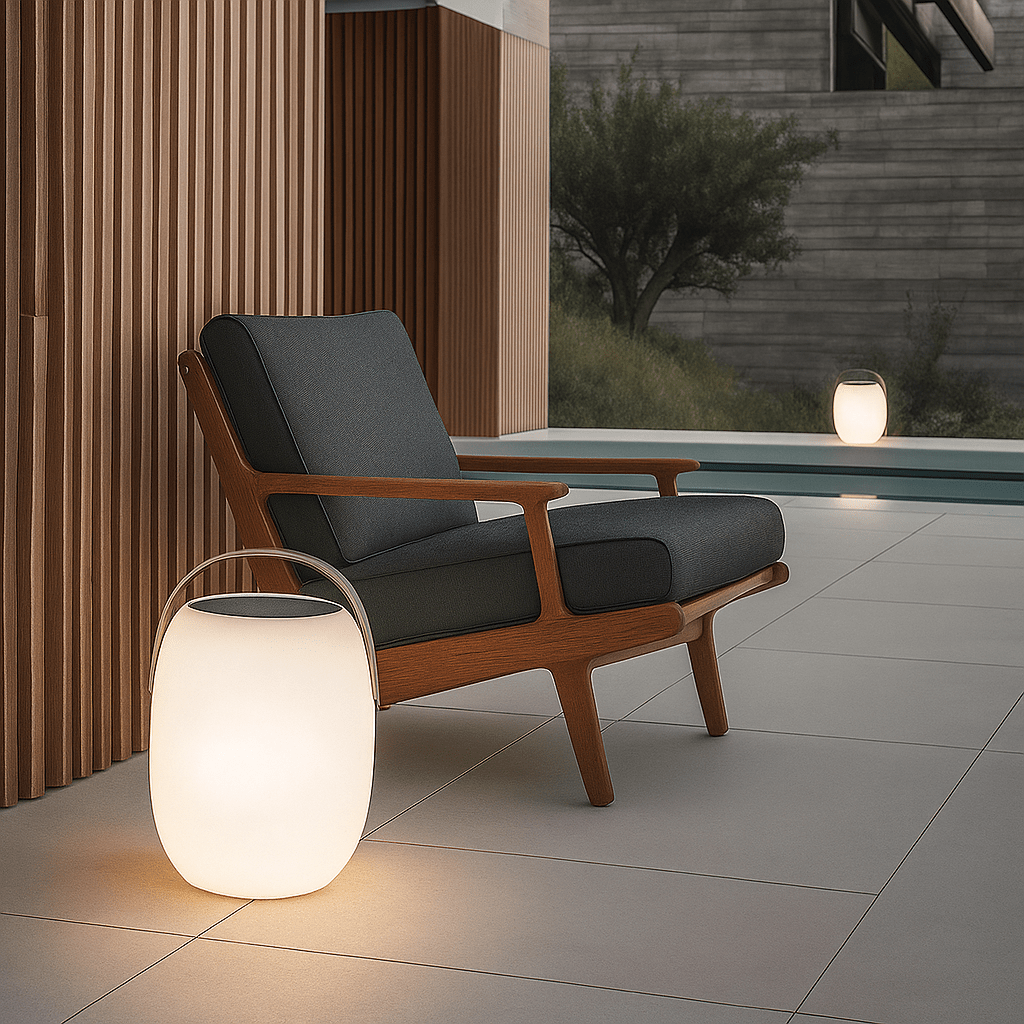 Lampada Solare Portatile da Esterno LED Wireless IP65
