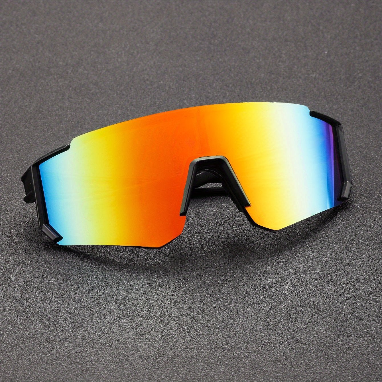Lunettes de soleil sportives pour homme avec protection UV en polycarbonate