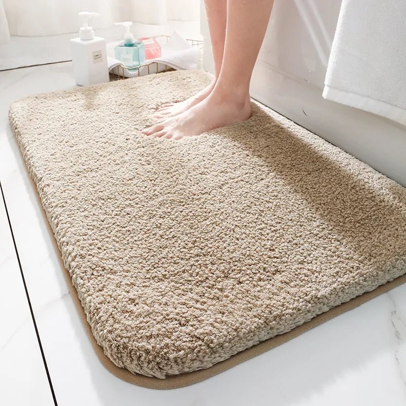 Extra Thick Microfiber Bath Mat with Non-Slip Base — Soft & Absorbent 9