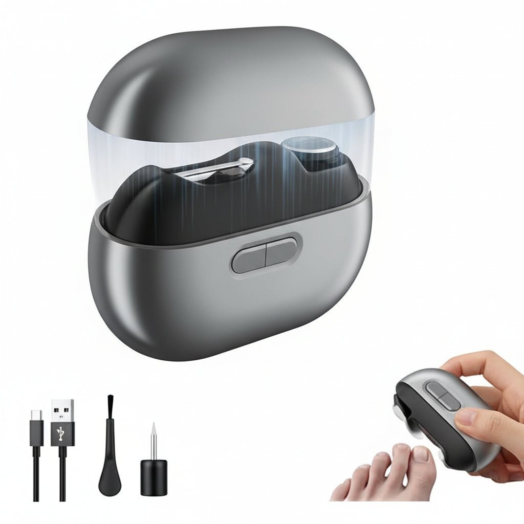 Coupe-ongles Électrique Ergonomique avec LED pour Ongles Épais