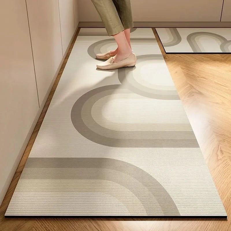 Tapis Antidérapant Cuisine Minimaliste Facile à Nettoyer