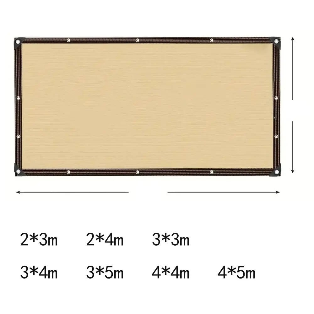 Tissu d’ombrage pour jardin 90% d’ombre en HDPE durable