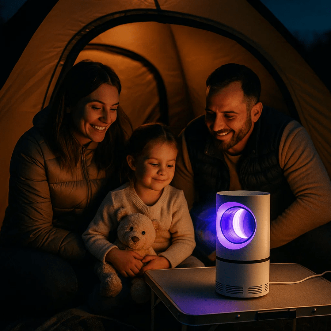Piège électrique UV pour moustiques et mouches - Sûr et efficace