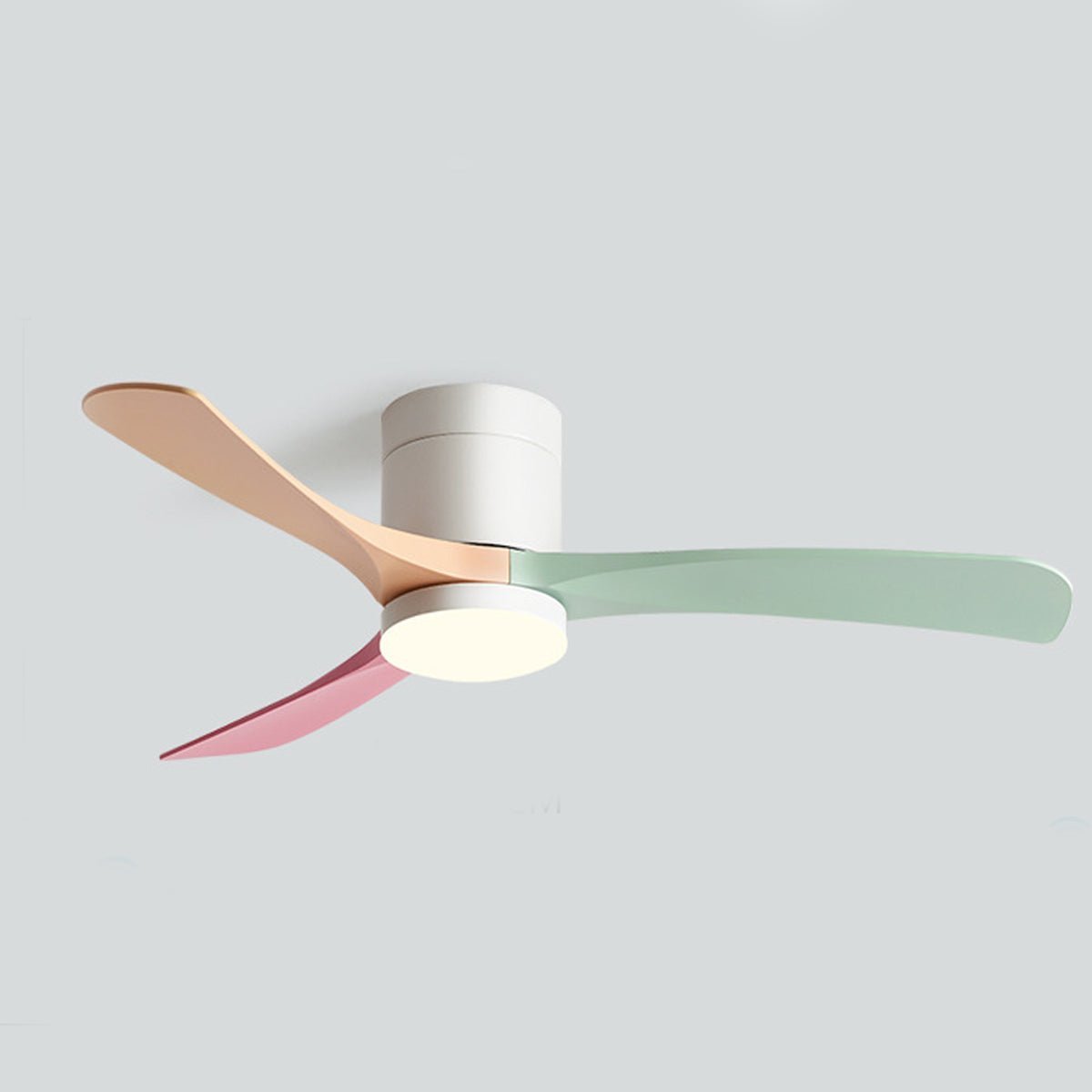 Silent Ceiling Fan with LED Light 6 Speeds & Remote Control 10