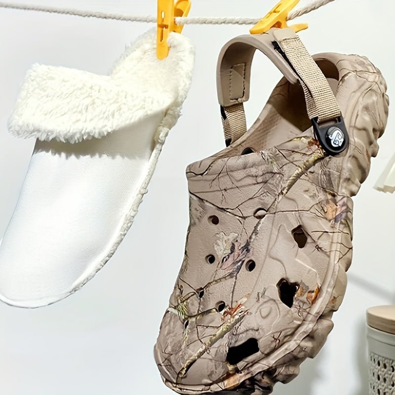 CozyCroc Lined Winter Clogs — Warm Unisex Slippers EVA Sole 7