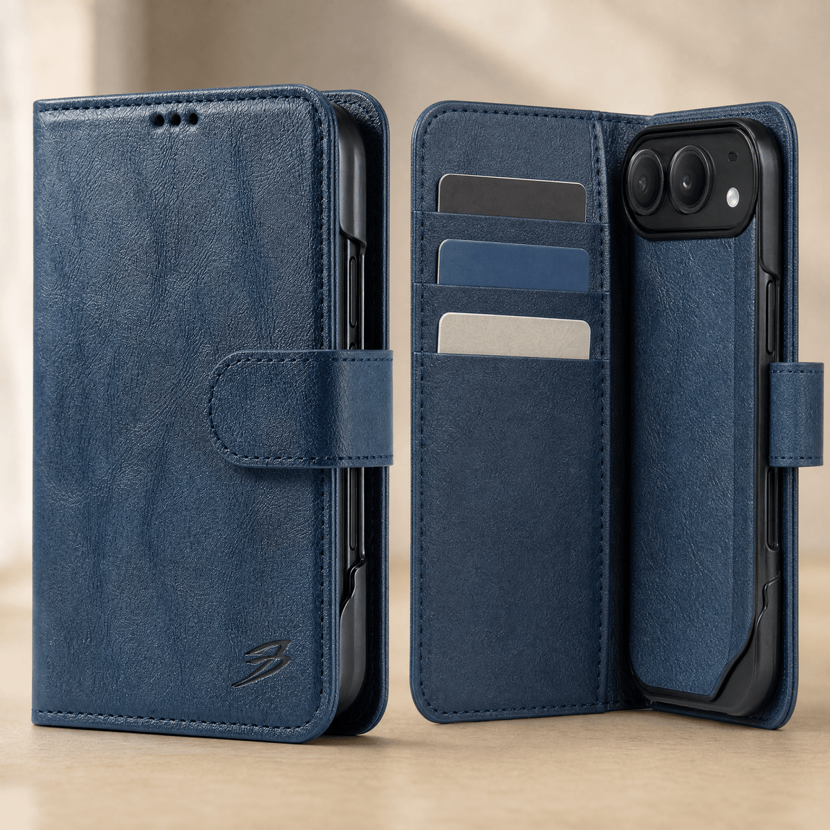 Fierre Shann Wallet Case Google Pixel 9 Pro Fold RFID 2-in-1 10