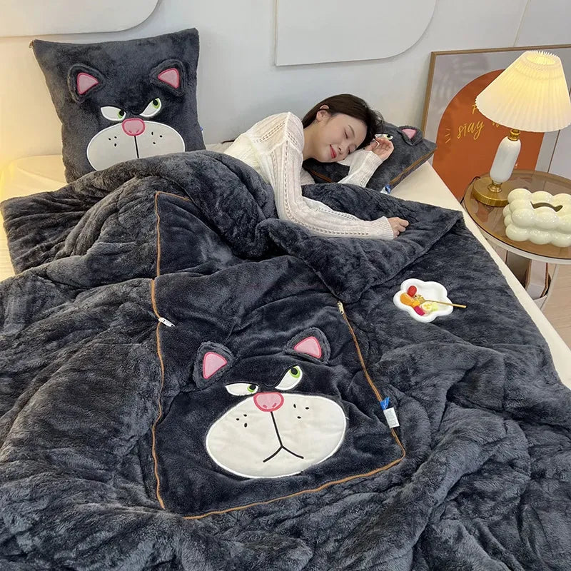 Pillowen Convertible Blanket to Pillow — 2 Cushions Included 12