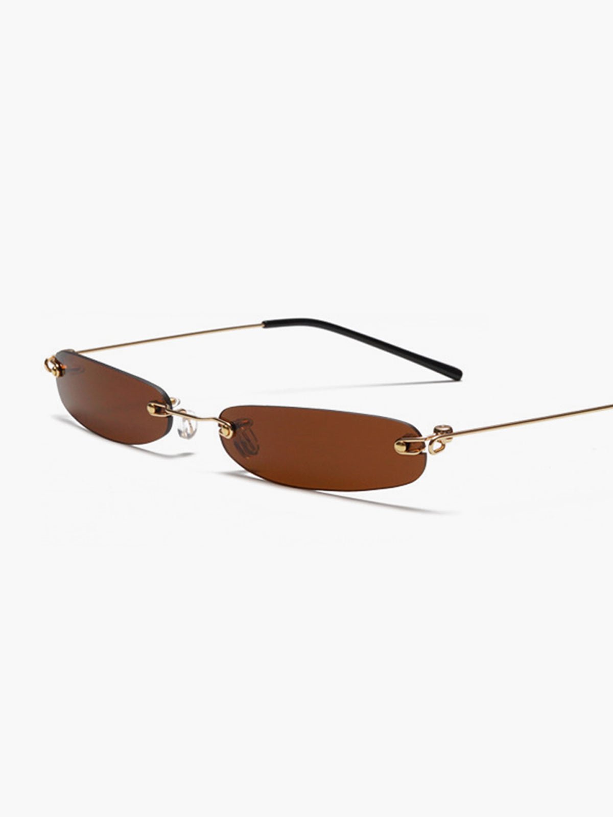Occhiali da Sole Senza Montatura Design Minimalista
