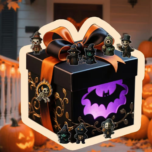 Halloween Advent Countdown Box — 31 PVC Mini Figures 8