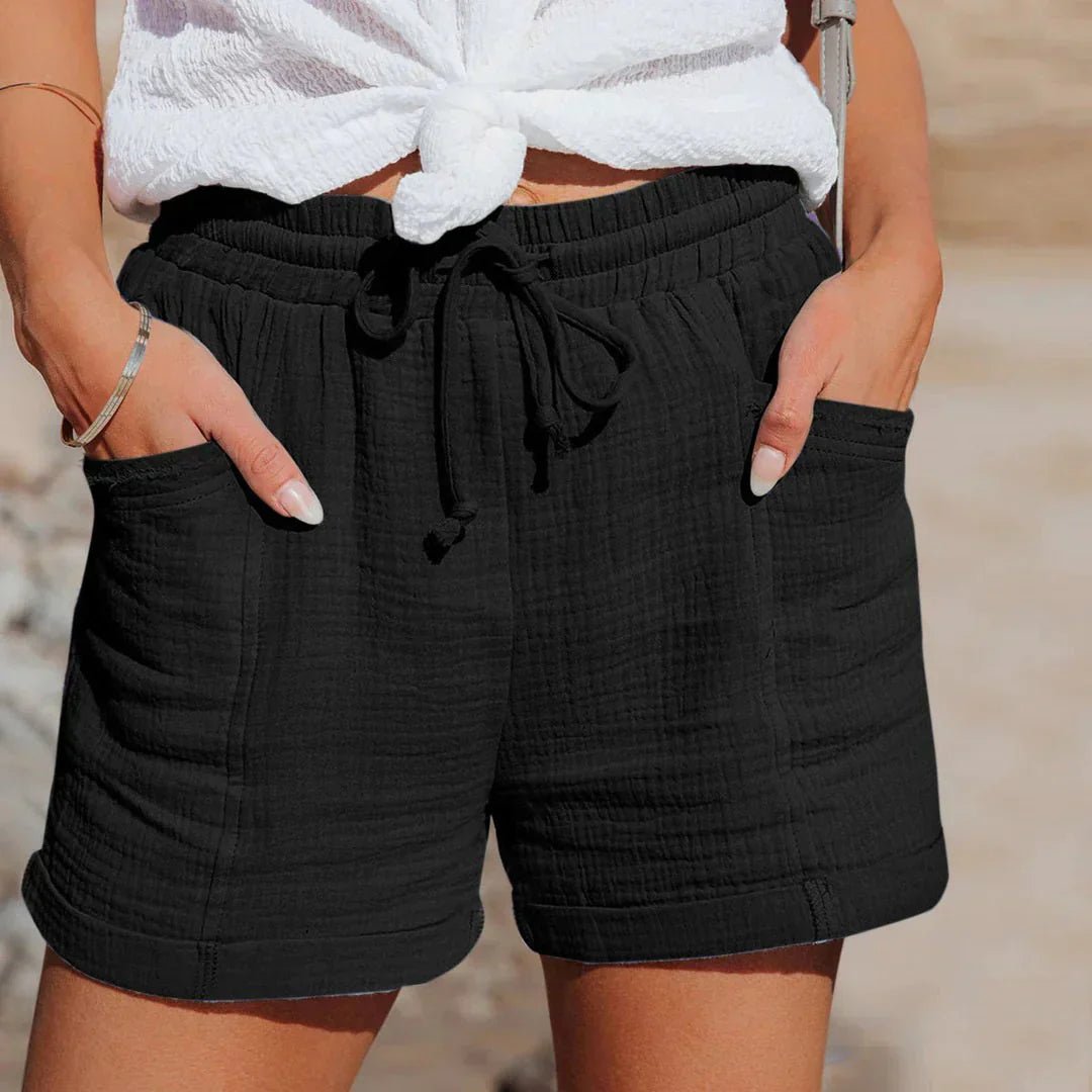 Women's Lightweight Summer Shorts — Elastic Waist Loose Fit 5