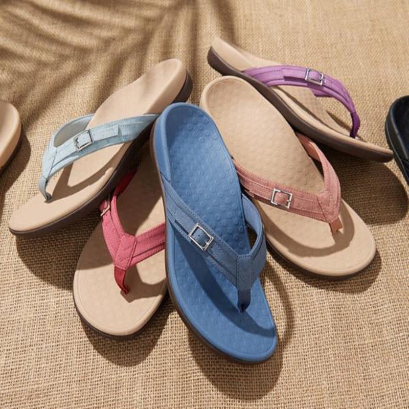 Women's Orthopedic Summer Sandals — Ergonomic 3-Zone Footbed 11