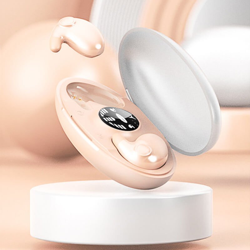Sleep Wireless Earbuds Ultra Flat IPX5 Bluetooth 5.3 – 24h Battery 10