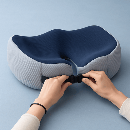 Cuscino Sedile Memory Foam Ergonomico Regolabile