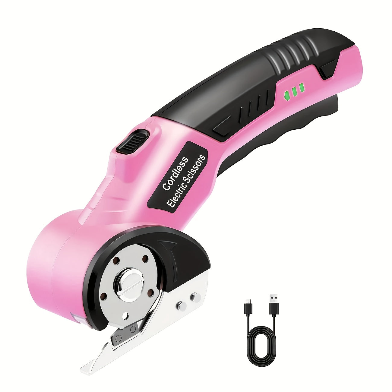 Wireless Electric Scissors USB Rechargeable — 6mm Fabric Cutter 1