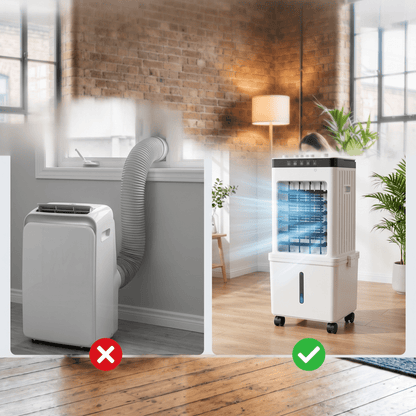 Portable Air Cooler 3-in-1 — Evaporative Fan with Ice Cooling 4