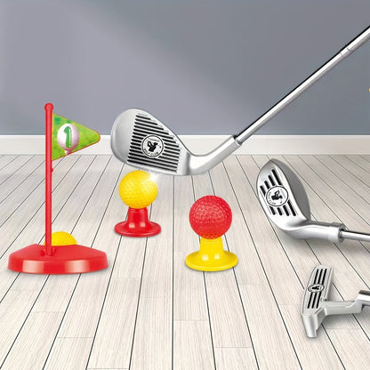 Set Golf per Bambini con Mazze Regolabili e Porte
