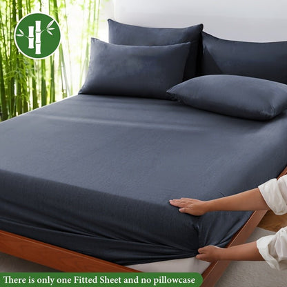 Bamboo Fiber Fitted Sheet – Cool & Breathable Bed Linen 4