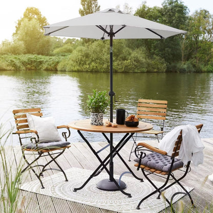 Ombrellone da Giardino Inclinabile 180 cm con Protezione UV