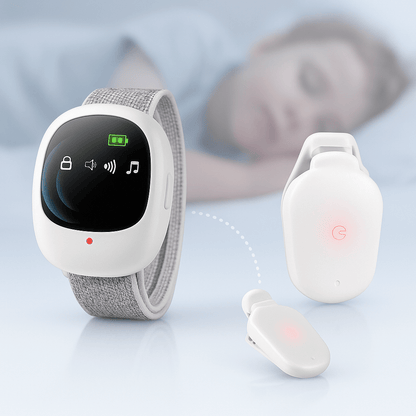 Allarme Pipì a Letto Wireless con Sensore Vibrazione