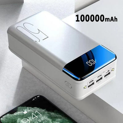 100000mAh Power Bank Fast Charging - Phones, Tablets & Laptops 2