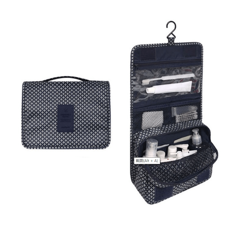 Waterproof Travel Cosmetic Bag with Hook — Beauty Organizer 20