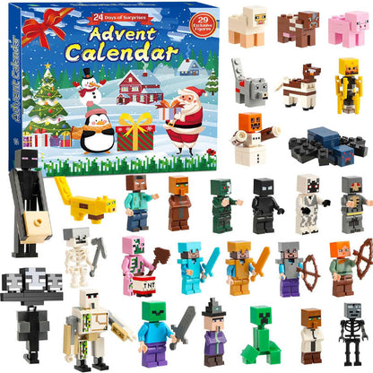 Christmas Advent Calendar — 29 Characters Building Bricks 10