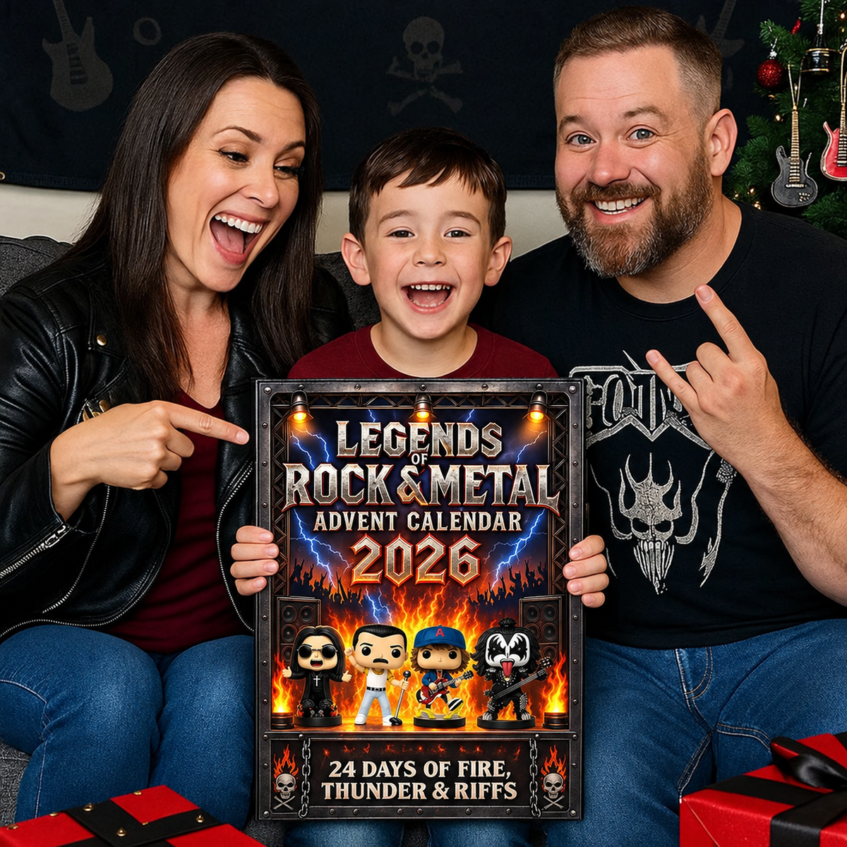 Rock Legends Advent Calendar 2026 — 24 Collectible Rock Icons 4