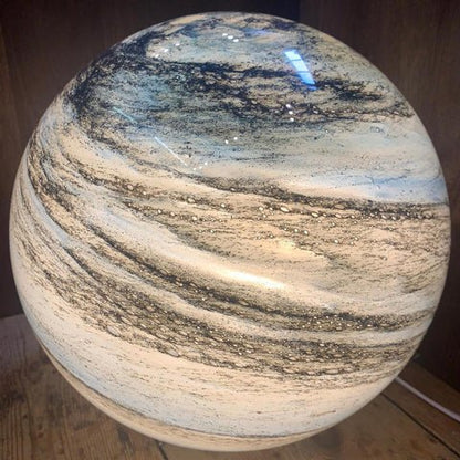 Lampada Luna in Vetro 16 Colori con Telecomando