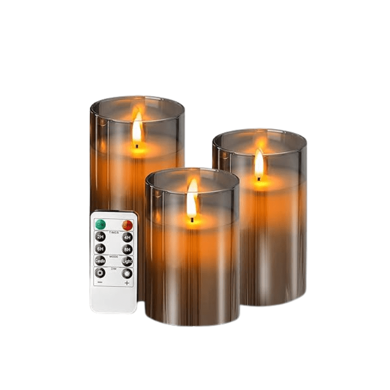 Flameless LED Candles with Remote Control — Realistic Flame Effect 23