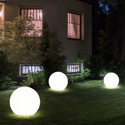 LumiGlobe Color-Changing LED Sphere — Wireless Garden Light 5