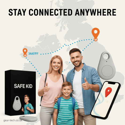 GPS Tracker per Bambini Localizzazione Tempo Reale SOS
