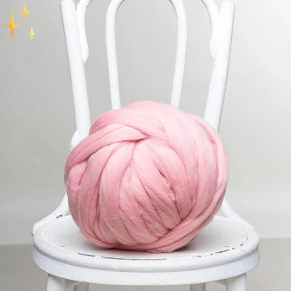 Extra Thick Chunky XL Yarn — Soft DIY Blankets & Cushions 12