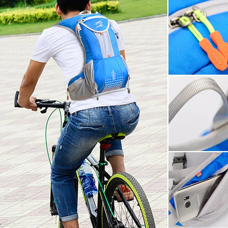 AquaPack Waterproof Backpack with 2L Hydration Bladder — Hiking 2