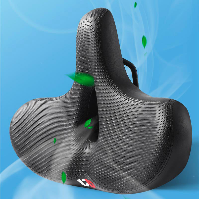 Wide Ergonomic Bike Saddle — High-Density Foam & Pressure Relief 2